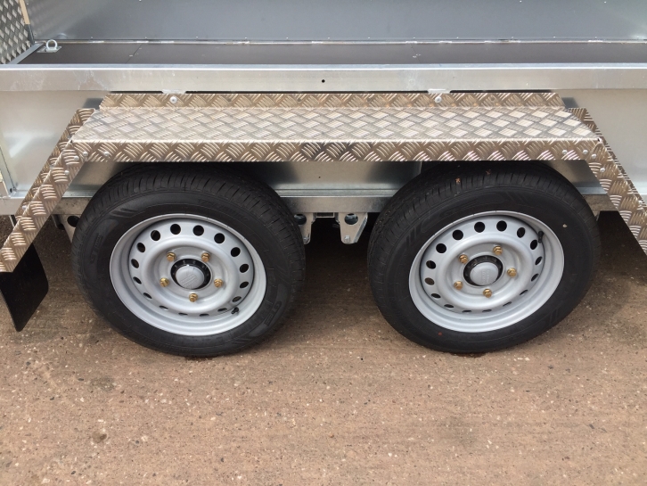 Ifor Williams GP 126 plant trailer
