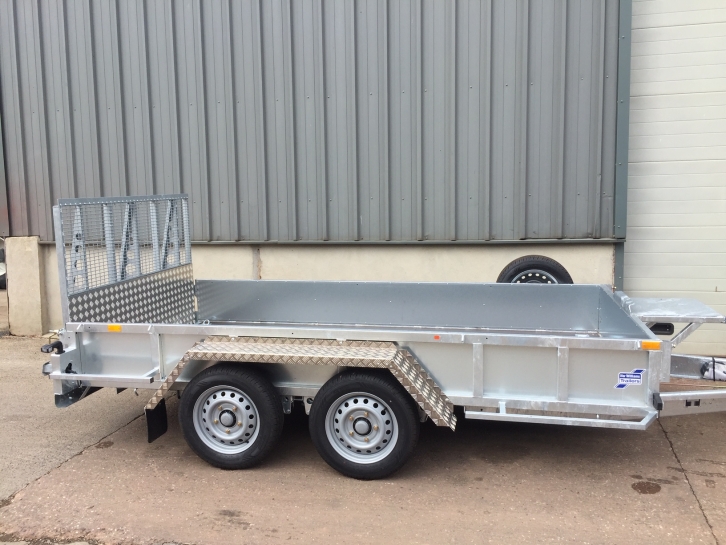 Ifor Williams GP 126 plant trailer