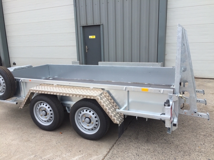 Ifor Williams GP 126 plant trailer