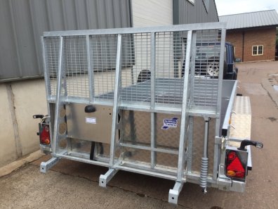 Ifor Williams GP 126 plant trailer
