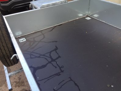 Ifor Williams GP 126 plant trailer
