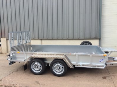 Ifor Williams GP 126 plant trailer