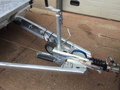 Ifor Williams GP 126 plant trailer