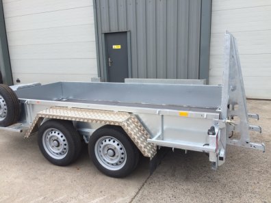 Ifor Williams GP 126 plant trailer