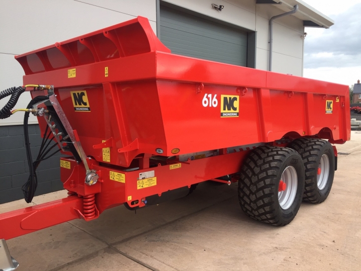 NC 616 16 Ton dump trailer