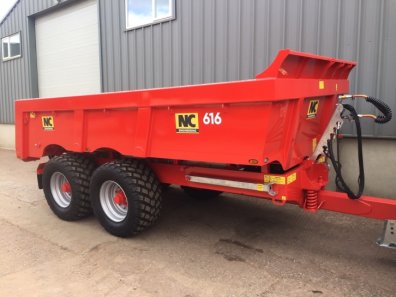 NC 616 16 Ton dump trailer
