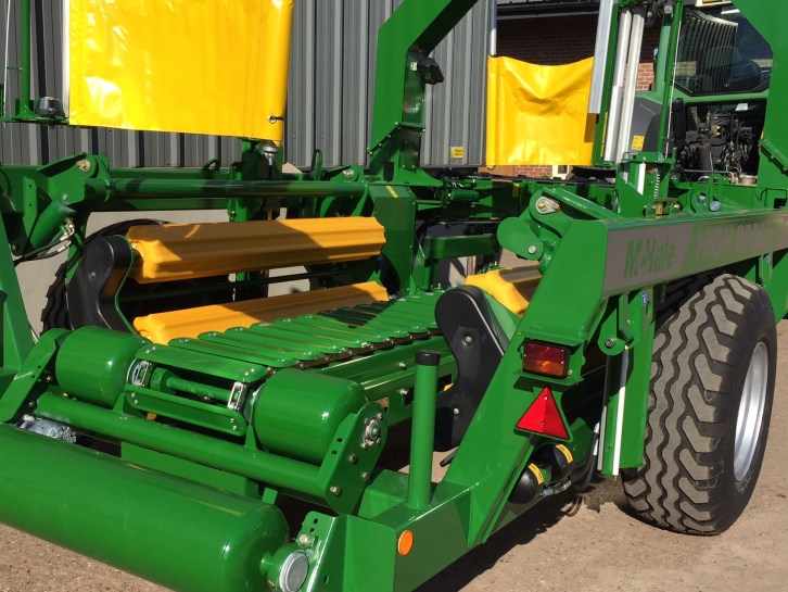 McHale 998 High Speed bale wrapper