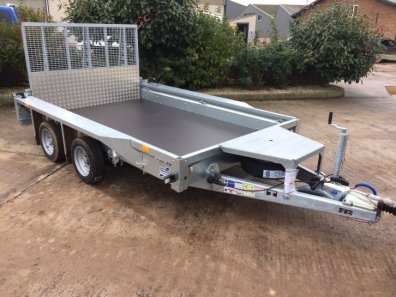 Ifor Williams GX106 plant trailer