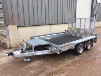 Ifor Williams GX106 plant trailer