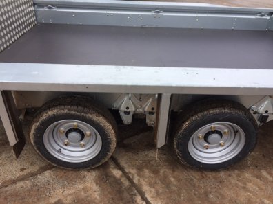 Ifor Williams GX106 plant trailer