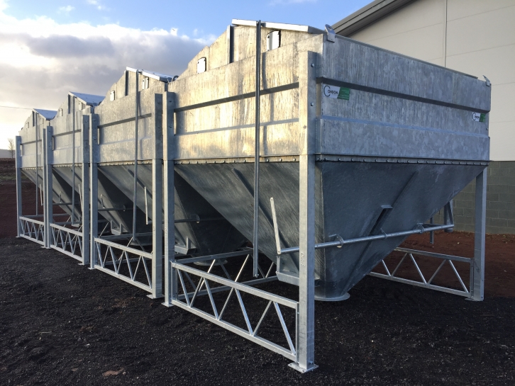 Condon Engineering 8 ton feed bin