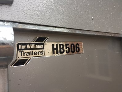 Ifor Williams HB506 trailer