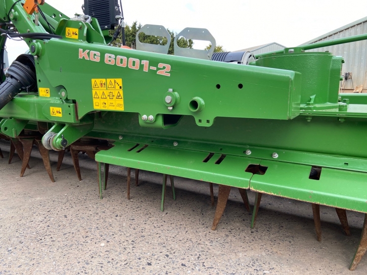 Amazone KG 601-2 6 Metre power harrow