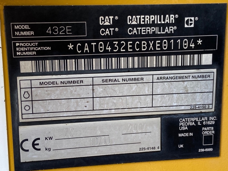 CAT 432E Premier