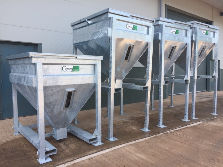 Condon Engineering 1 ton feed bin