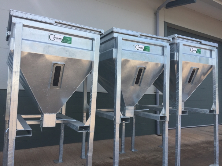Condon Engineering 1 ton feed bin