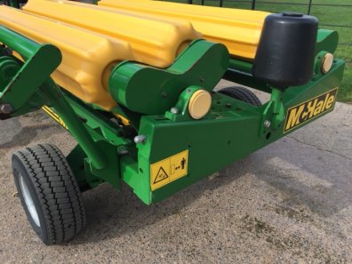 McHale 995TSR Square bale trailed wrapper