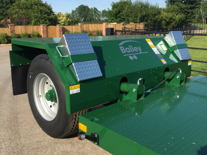 Bailey drop deck low loader trailer