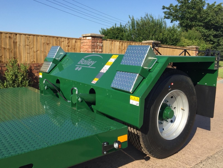 Bailey drop deck low loader trailer