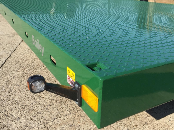 Bailey drop deck low loader trailer