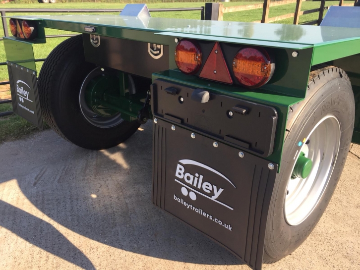 Bailey drop deck low loader trailer