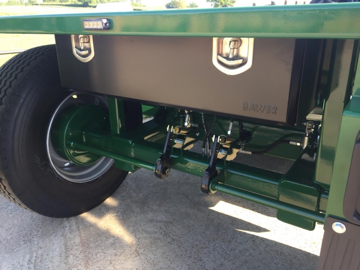 Bailey drop deck low loader trailer