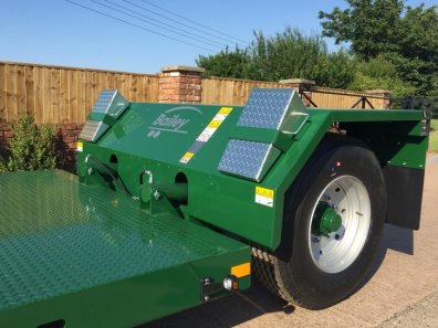 Bailey drop deck low loader trailer
