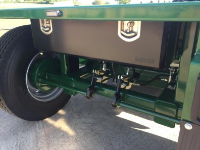 Bailey drop deck low loader trailer