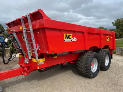 NC 16 Ton dump trailer