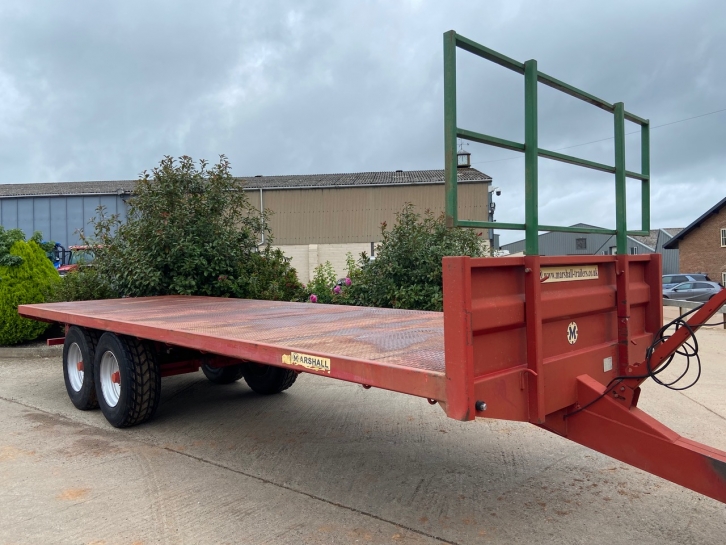 Marshall 12 Ton 26ft flat trailer