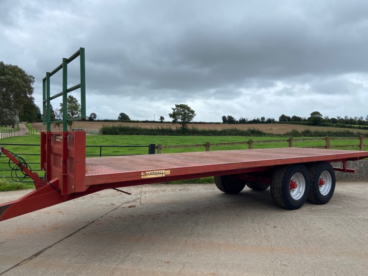 Marshall 12 Ton 26ft flat trailer