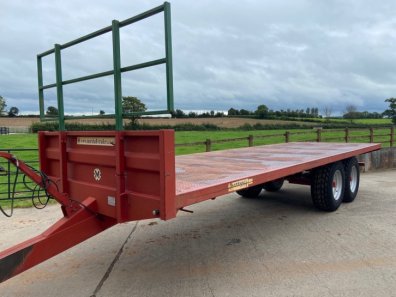 Marshall 12 Ton 26ft flat trailer