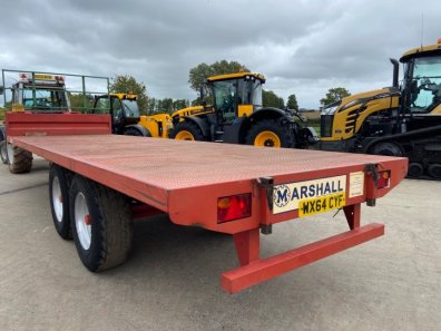 Marshall 12 Ton 26ft flat trailer