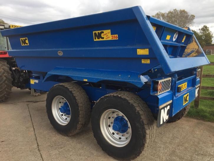 NC 316 16 Ton dump trailer