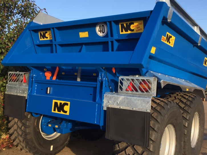 NC 316 16 ton dump trailer