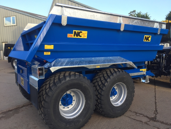 NC 316 16 ton dump trailer