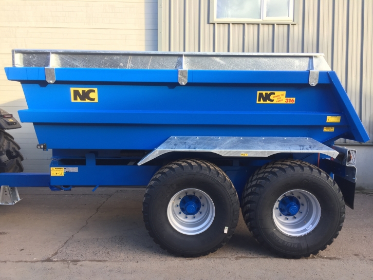 NC 316 16 ton dump trailer
