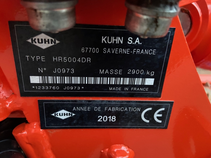 Kuhn HR 5004 power harrow