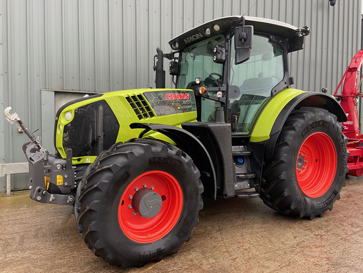 Claas Arion 650 CIS Plus