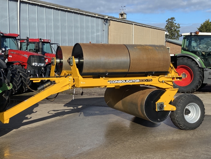 Twose Consolidator 630-75 rollers