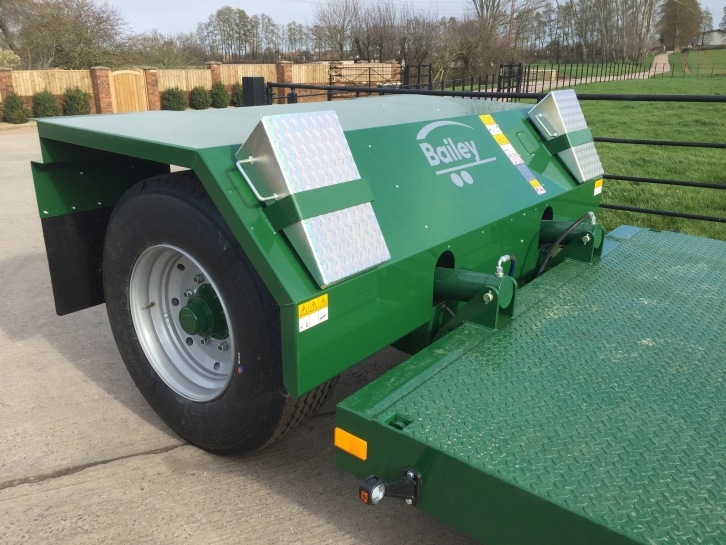 Bailey drop deck low loader trailer