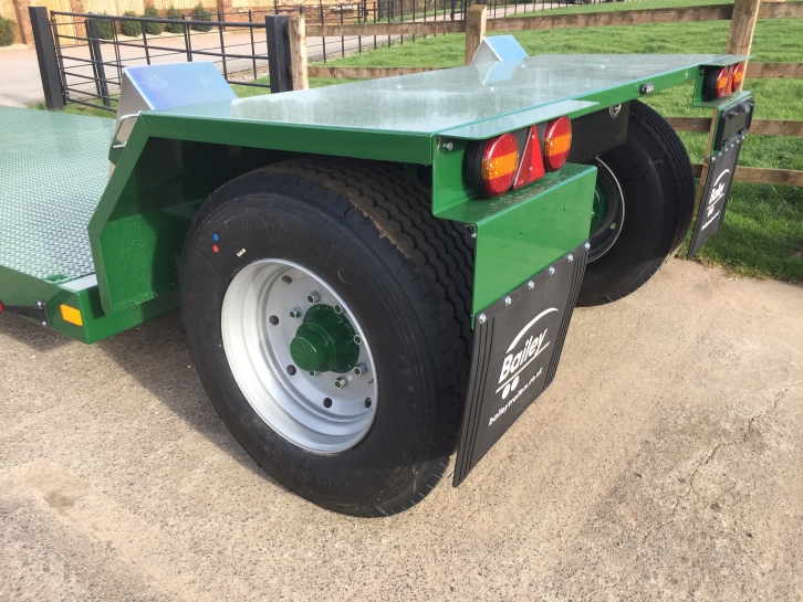 Bailey drop deck low loader trailer