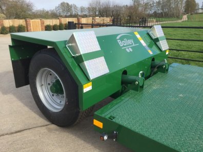 Bailey drop deck low loader trailer