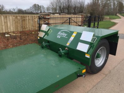 Bailey drop deck low loader trailer