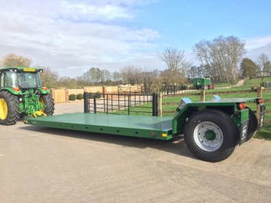 Bailey drop deck low loader trailer