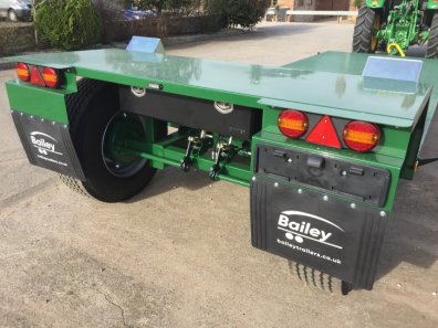 Bailey drop deck low loader trailer