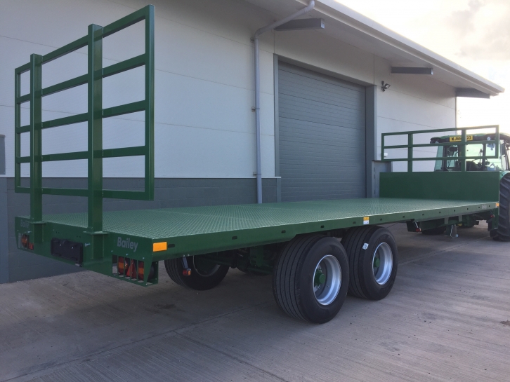 Bailey 10 Ton 26ft flat trailer