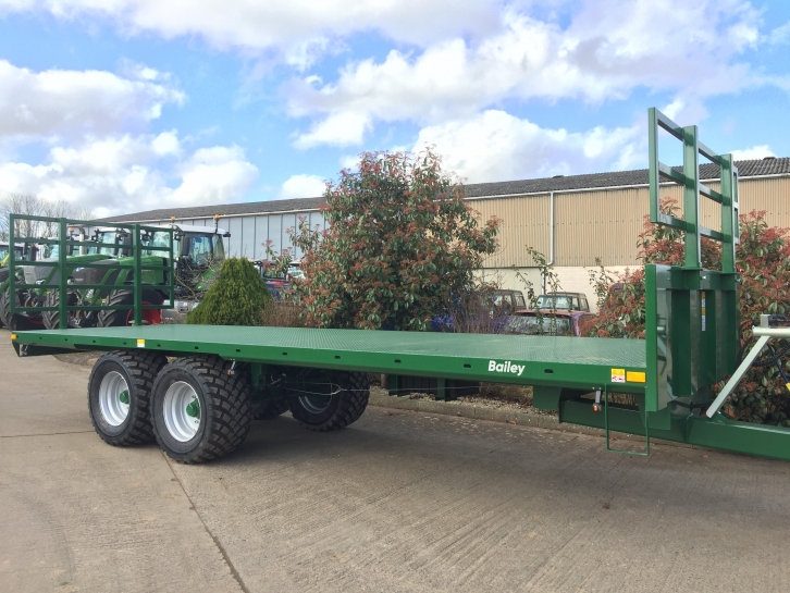 Bailey 10 Ton flat trailer