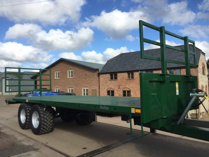 Bailey 10 Ton flat trailer