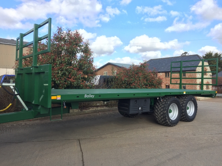 Bailey 10 Ton flat trailer